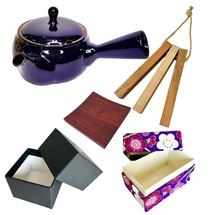 陶器・木工・紙工製品の写真